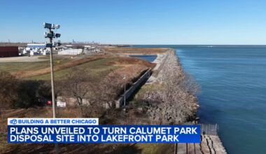 Plans unveiled to turn Calumet Park disposal site on Chicago's Southeast Side into lakefront park
