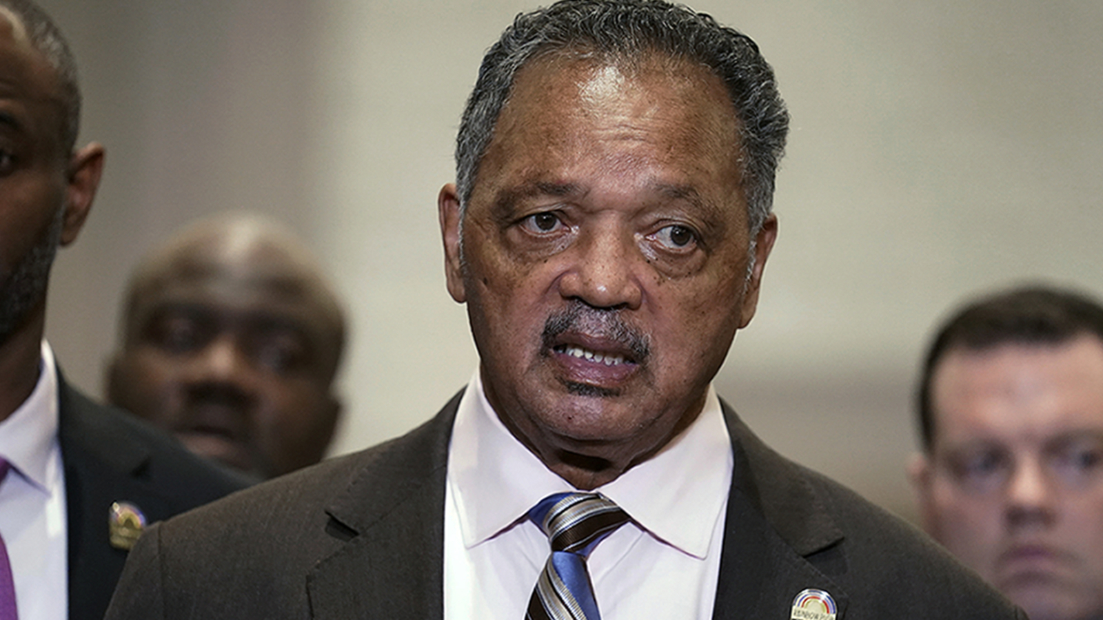 Civil rights leader Reverend Jesse Jackson hospitalized in Chicago, Rainbow PUSH Coalition says