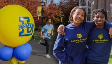 La Salle University fraternity holds their 15th annual 5k race supporting Kensington children