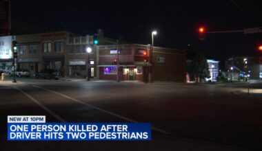 West Chicago crash: Pedestrian killed, another injured after being struck by vehicle at Main and Washington streets, police say