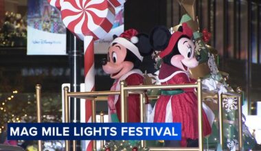 2025 Wintrust Magnificent Mile Lights Festival and Parade: Huge crowds pack Michigan Avenue in Chicago to kick off holiday season