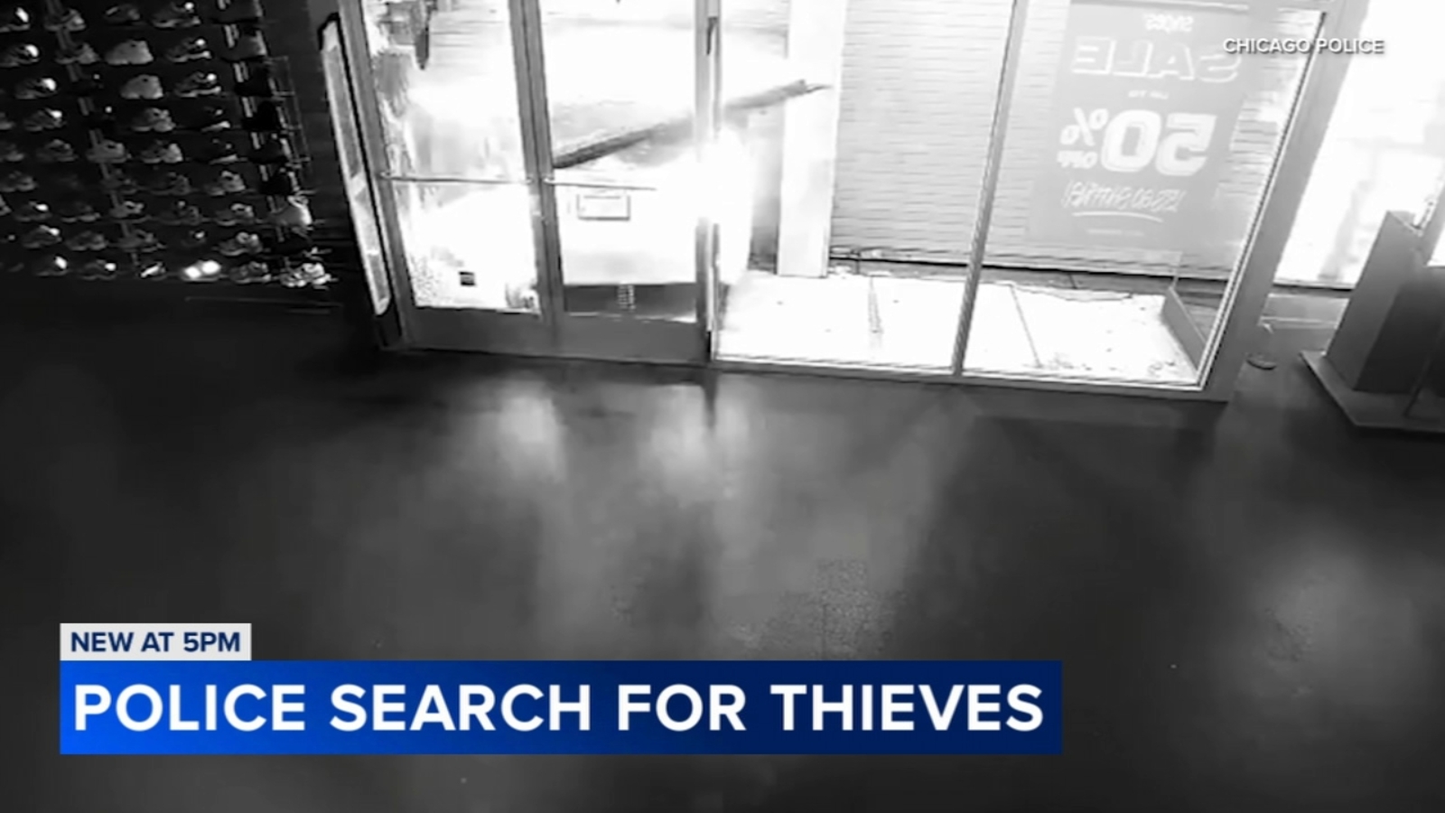 Chicago crime: New video shows crash-and-grab thieves slam stolen car into Garfield Park store; Humboldt Park shop also hit