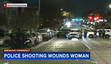 Woman hospitalized following police-involved shooting in North Philadelphia