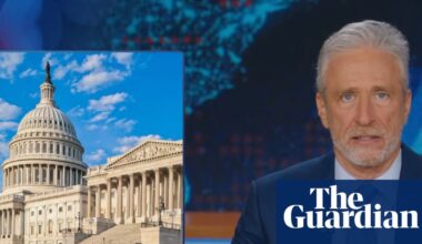 Jon Stewart on government shutdown deal: ‘A world-class collapse by Democrats’ | Late-night TV roundup