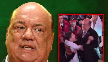 WWE Star Paul Heyman Shoves Young Fan Away From Logan Paul, on Video