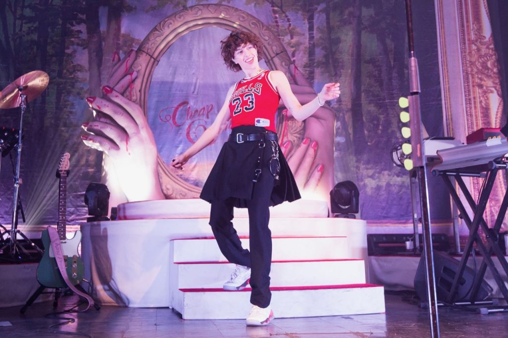 King Princess performs at the Riviera Theatre in Chicago on Feb. 5, 2020.