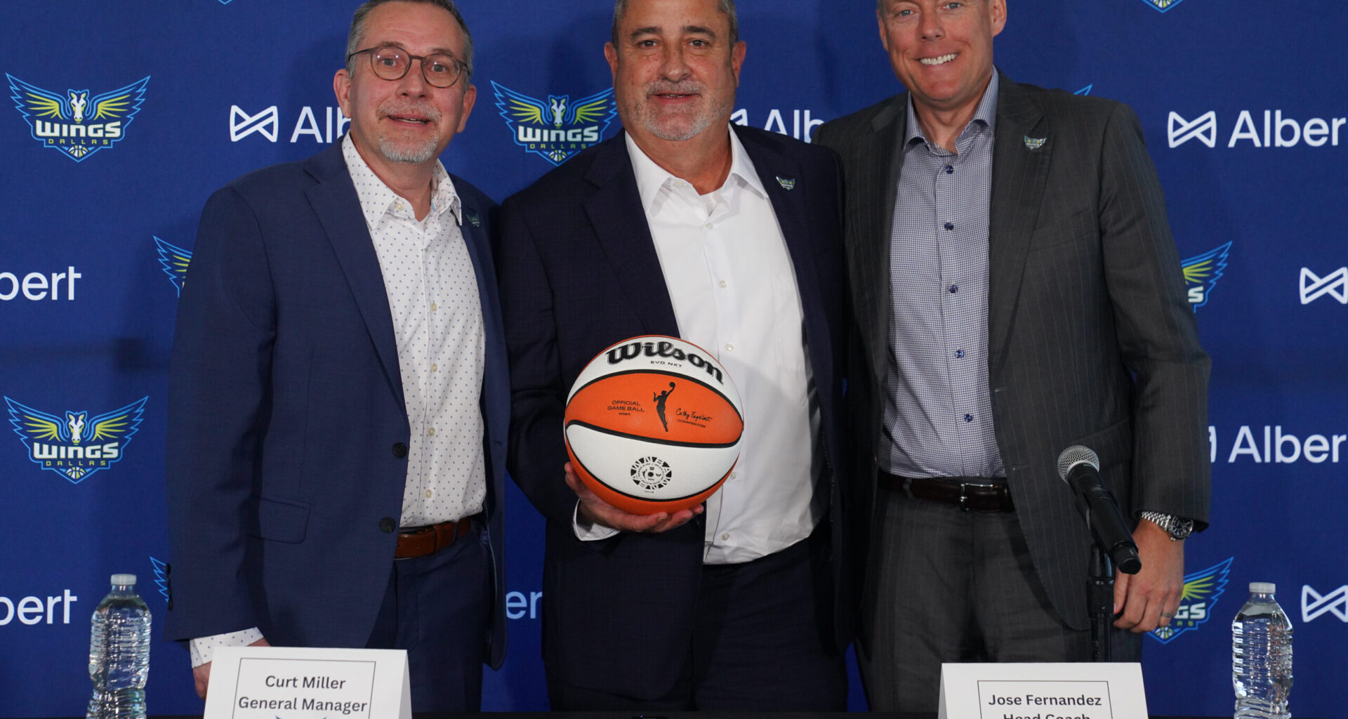 Jose Fernandez introduced as Dallas Wings head coach