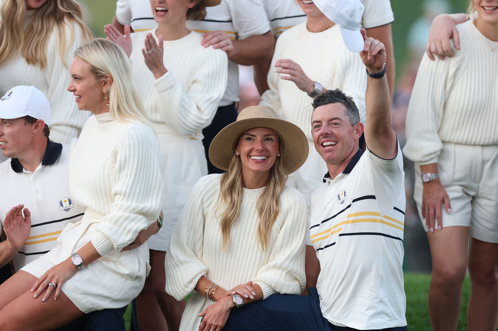 Rory McIlroy and his wife Erica