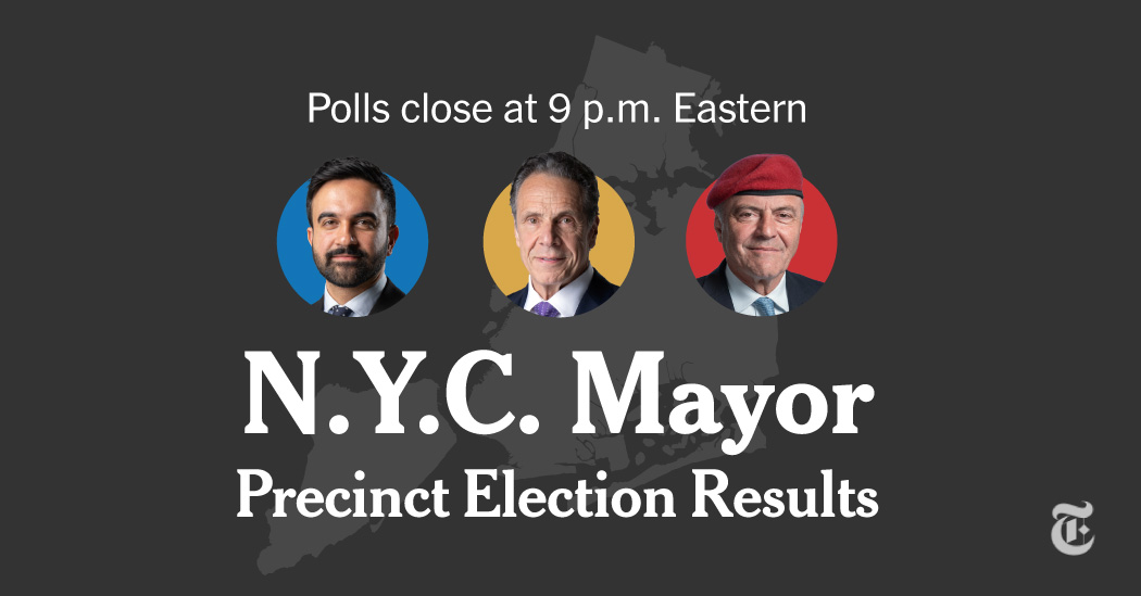 The Most Detailed Map of the New York City Mayoral Election