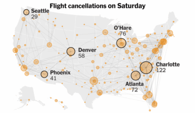 See Where Flights Have Been Canceled as Government Shutdown Drags On