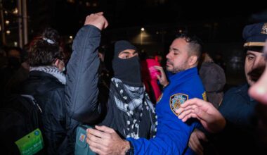 New York leaders blast ‘vile’ antisemitic rhetoric during protest outside Manhattan synagogue