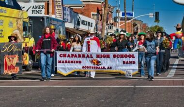 The 72nd Annual Scottsdale Parada Del Sol Historic Parade and Trail&rsquo;s End Festival takes place on Jan. 31, 2026.