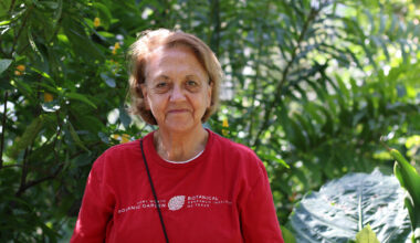 Volunteer supports conservation, accessible plant research, upkeep of botanic garden