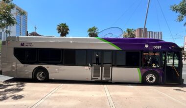 Last year the city rolled out 20 hybrid-electric buses to help the city reach its goal of a zero-emissions fleet by 2040.