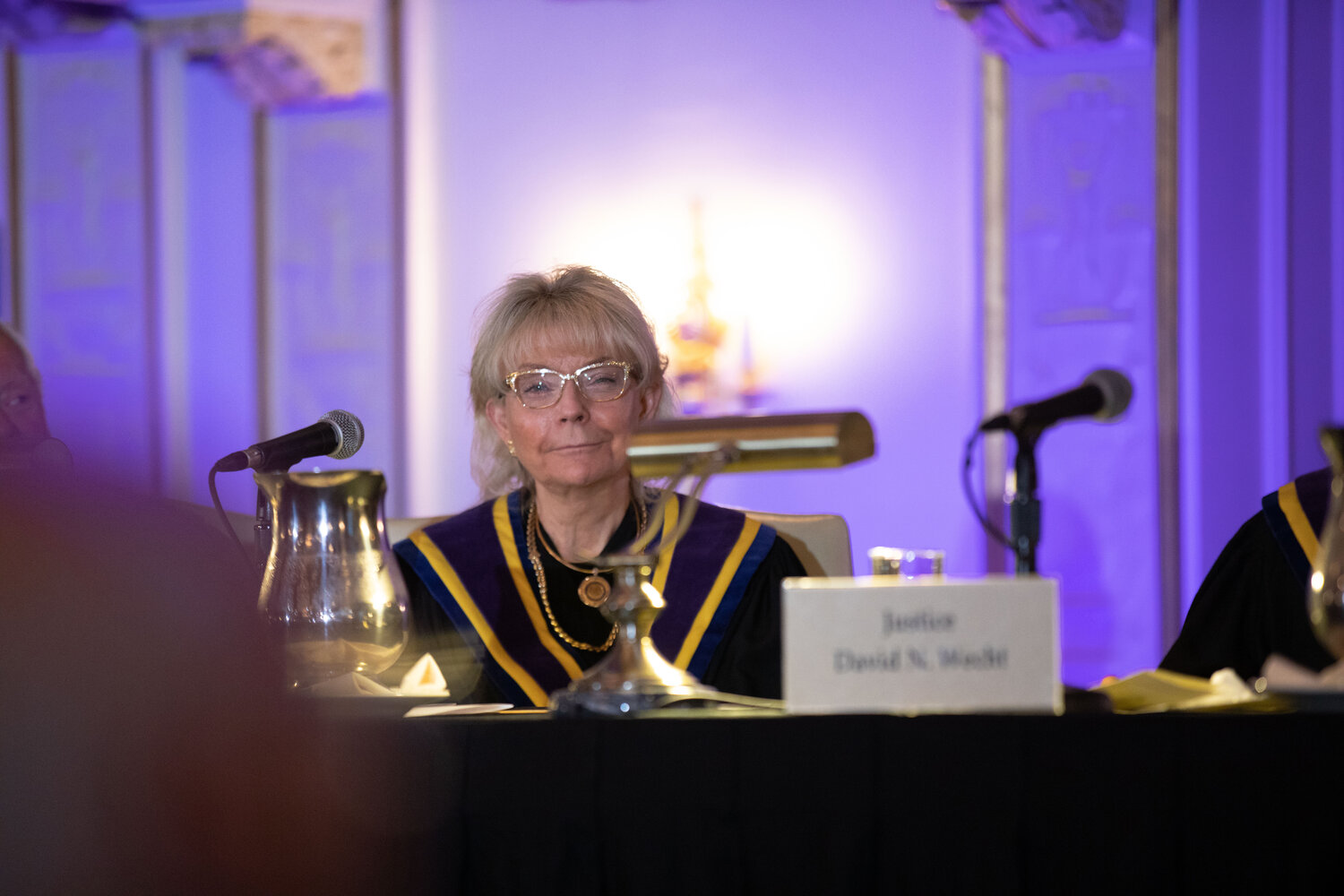 Justice Christine Donohue is pictured in a file photo from January 20, 2023. COMMONWEALTH MEDIA SERVICES