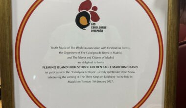 The official invitation to the Cabalgata de Reyes.