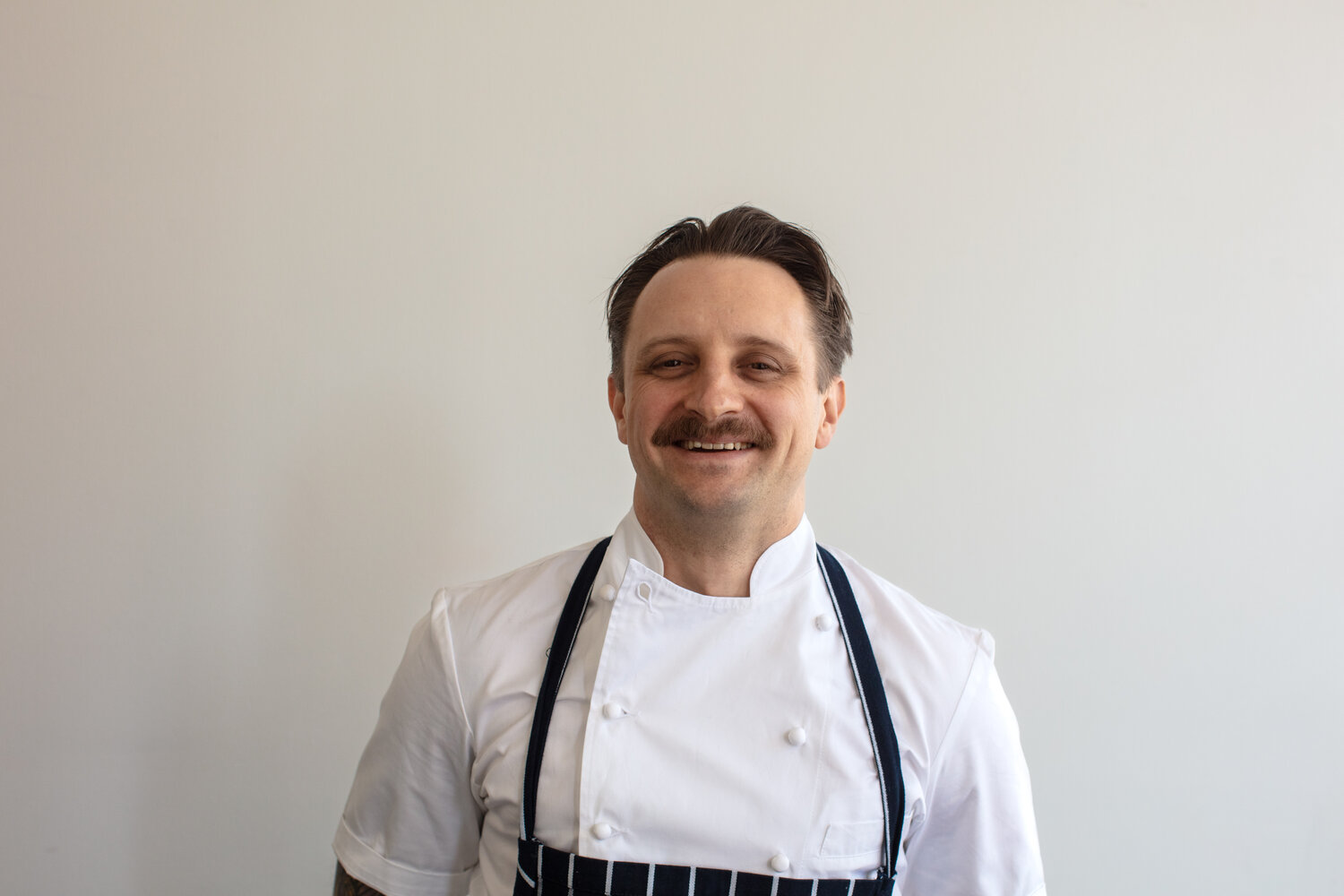 Chef Chris Cryer is pictured.