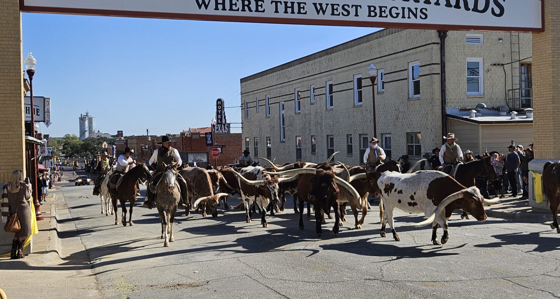 No bull: Fort Worth Stockyards gets a new sign to draw visitors west 