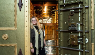 Meg Saligman has a career with three decades worth of public art installations located around the world.