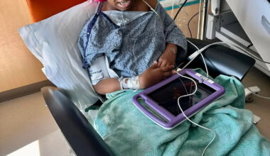 Aaliyah James, 17, one of nearly 200 cases of exposure to the Shiga toxin, before she was discharged from the Phoenix Children