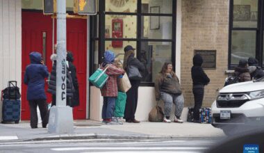 New York City's homeless population estimated at over 350,000-Xinhua