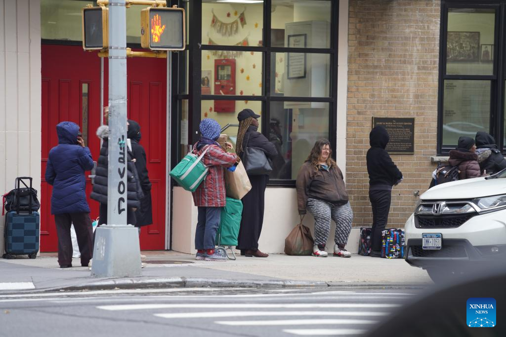 New York City's homeless population estimated at over 350,000-Xinhua
