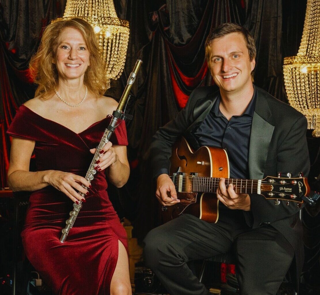 Laura Strickland and Alex Mack are the musicians behind SoSco Duo.