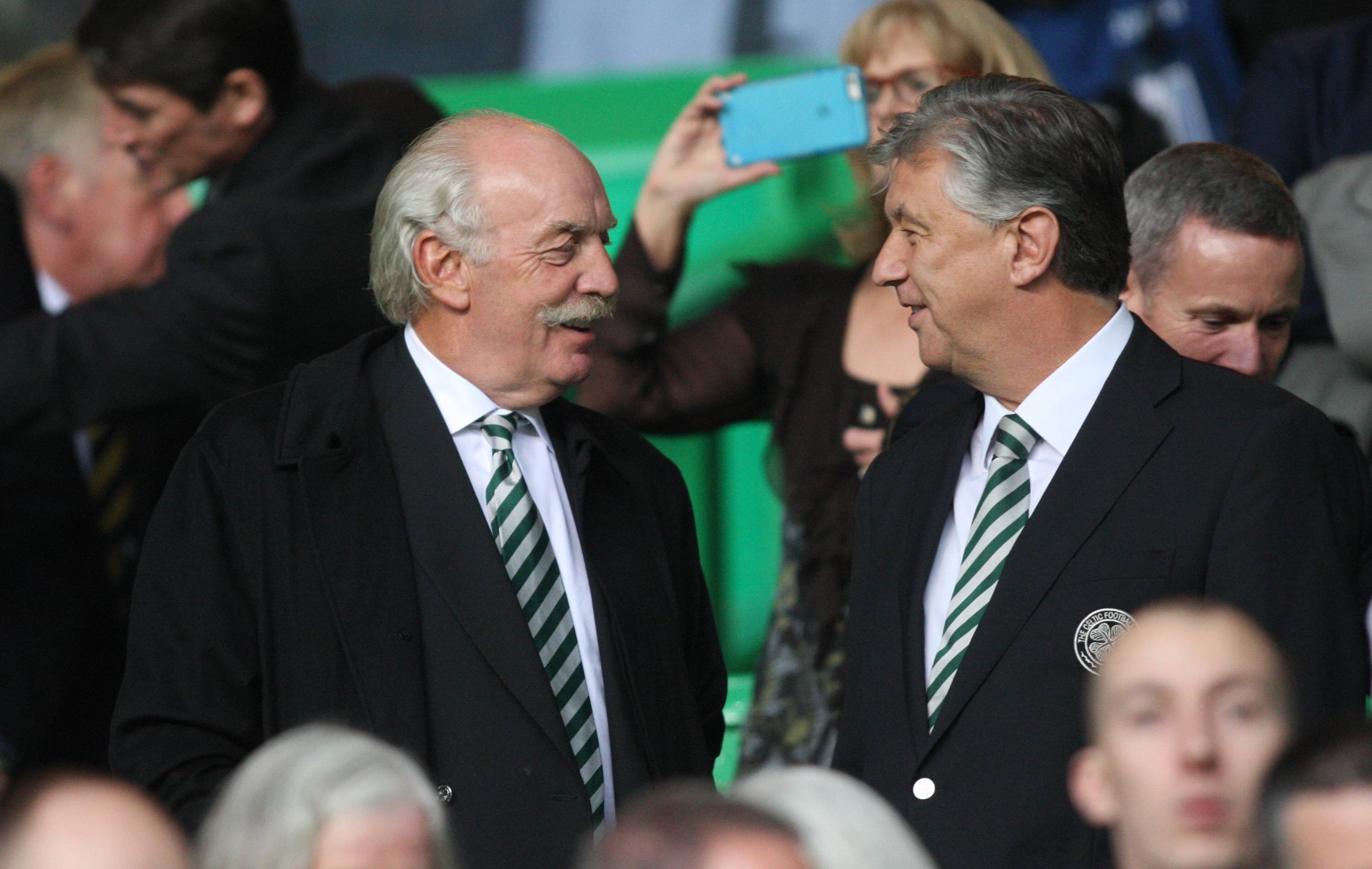 Dermot Desmond and Peter Lawwell