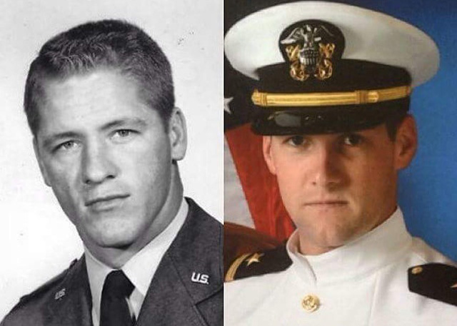 Jesse Tobey outside flight school 