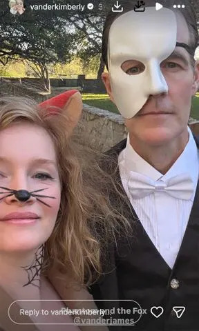 Kimberly Van Der Beek/Instagram James Van Der Beek with wife Kimberly