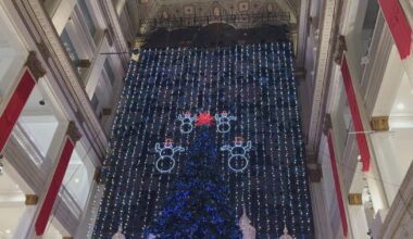 Holiday season gets underway in Philadelphia with Wanamaker Light Show, Dickens Village set to open this week