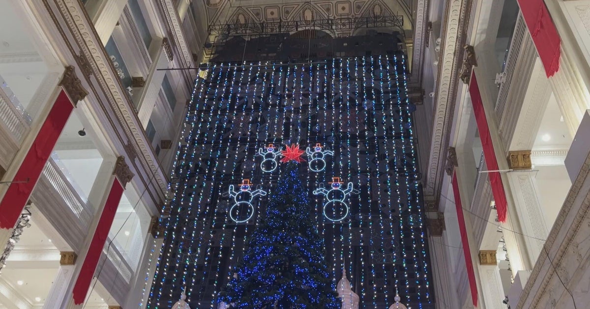 Holiday season gets underway in Philadelphia with Wanamaker Light Show, Dickens Village set to open this week