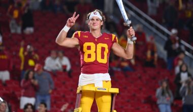 USC should've been penalized after QB wore punter's jersey number on fake punt, Big Ten says