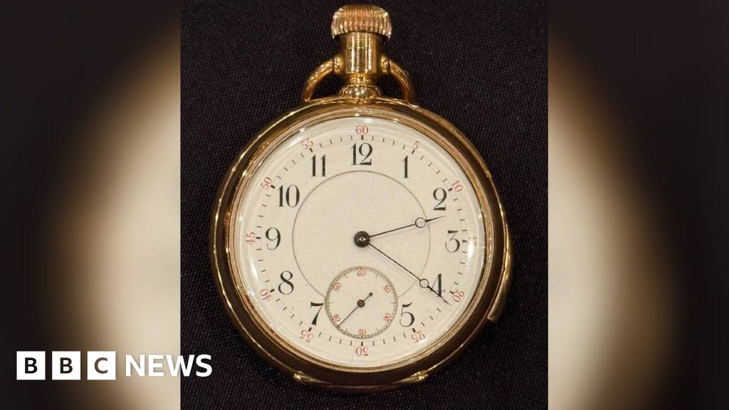 Titanic passenger's pocket watch fetches £1.78m at auction