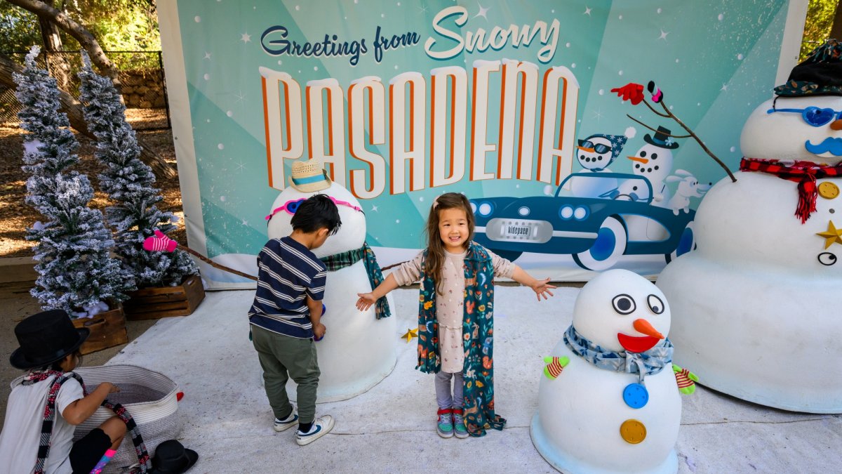 A ‘Winter Frolic’ begins at Kidspace – NBC Los Angeles