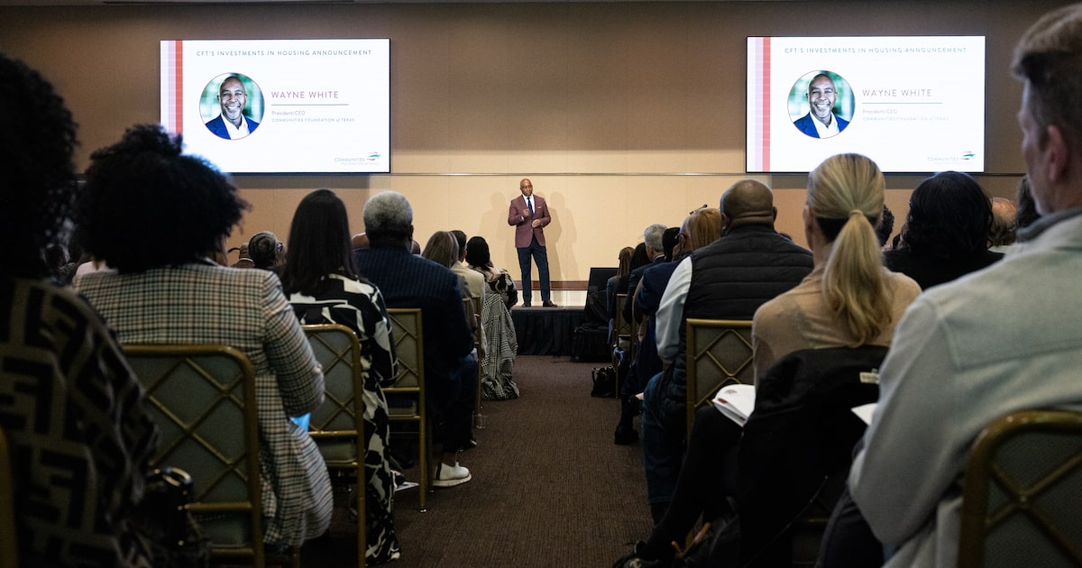 Communities Foundation of Texas launches $50 million housing initiative