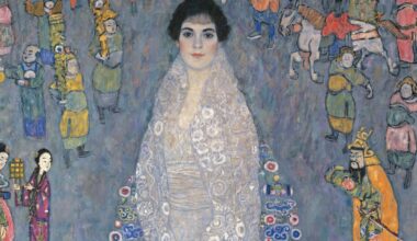 Gustav Klimt's "Bildnis Elisabeth Lederer" (Portrait of Elisabeth Lederer).