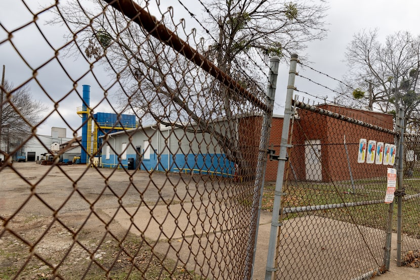 The Martin Sprocket & Gear foundry is seen in the Jeffries-Meyers neighborhood of Dallas on...
