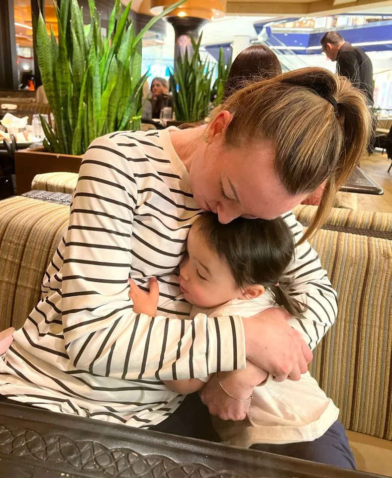 Courtesy of the Lin family Jaclyn and her oldest daughter