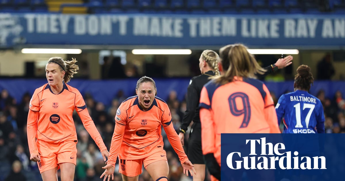 Barcelona peg back Chelsea before TV blackout delay to reach WCL summit | Women's Champions League