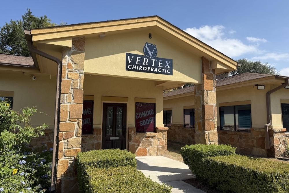 Vertex Chiropractic opened on Nov. 3. (Andrew Creelman/Community Impact)