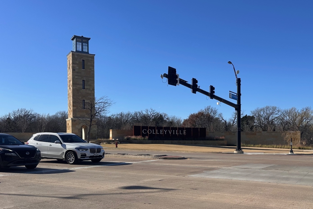 Colleyville tower on SH 26 and John McCain Road