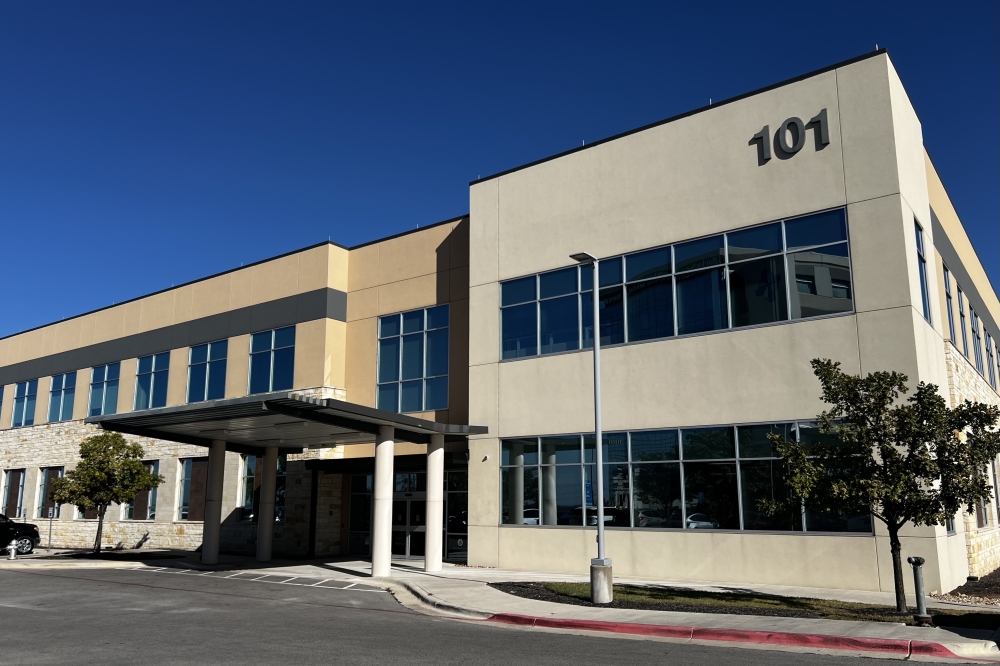exterior shot of medical office building