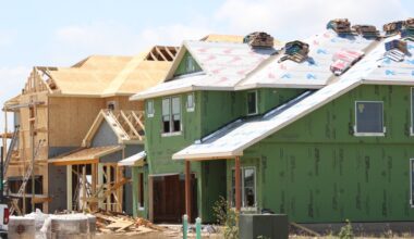 houses under construction