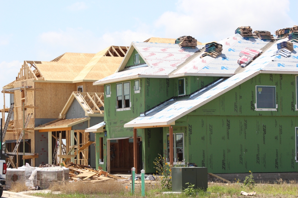 houses under construction