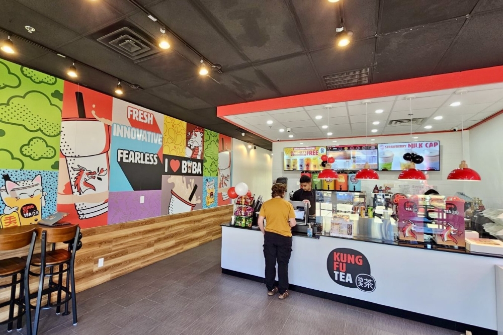 Kung Fu Tea interior