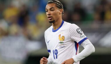 Wroclaw, Poland. 05th Sep, 2025. Hugo Ekitike of France seen during European World Cup Qualifiers 2026 football match between Ukraine and France at Stadium Wroclaw (Wroclaw). Final score Ukraine 0 : 2 France (Photo by Grzegorz Wajda/SOPA Images/Sipa USA)