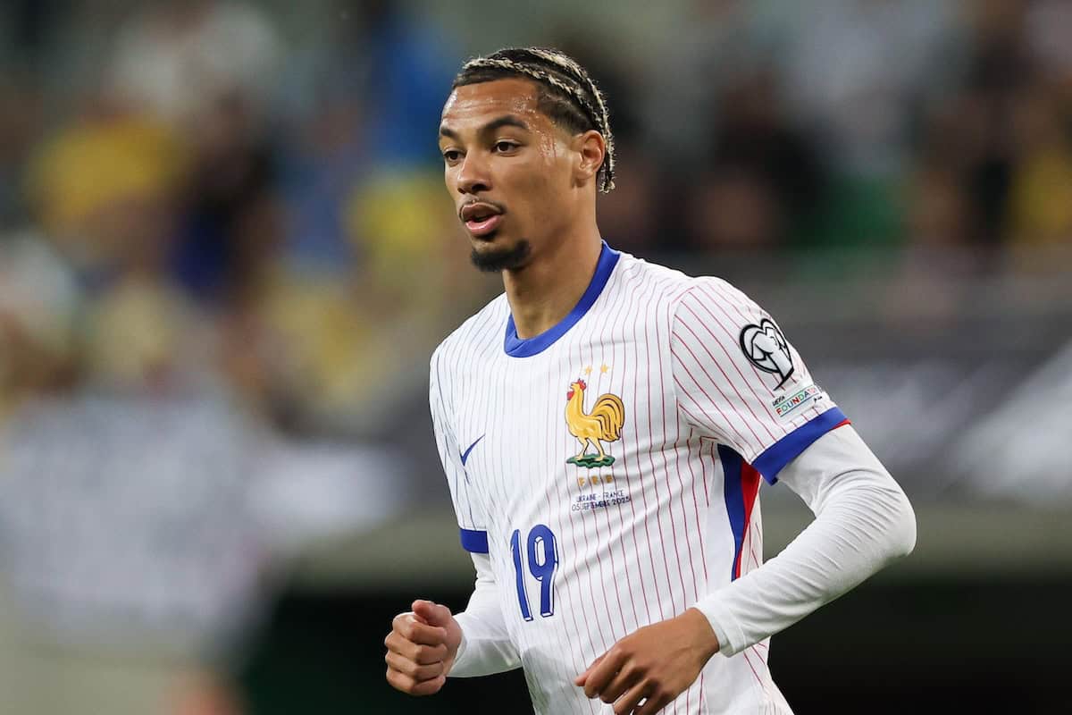 Wroclaw, Poland. 05th Sep, 2025. Hugo Ekitike of France seen during European World Cup Qualifiers 2026 football match between Ukraine and France at Stadium Wroclaw (Wroclaw). Final score Ukraine 0 : 2 France (Photo by Grzegorz Wajda/SOPA Images/Sipa USA)