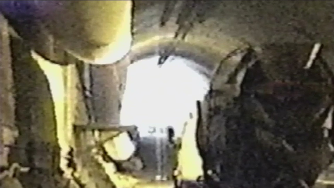 Did workers really see a ghost inside an abandoned underwater Texas traffic tunnel?
