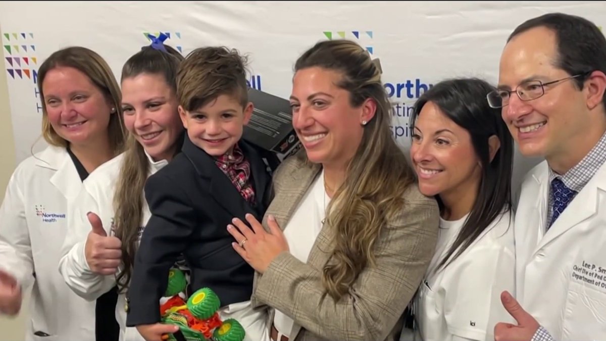 Long Island boy meets team who saved him when he stopped breathing – NBC New York